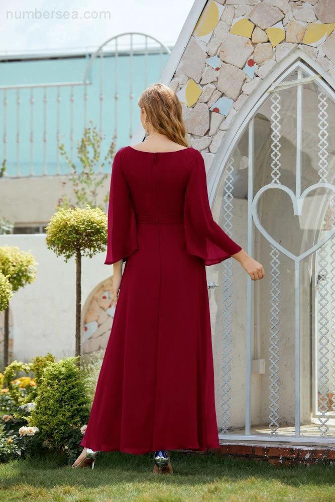 Sunnderly Mother of The Bride Dresses Formal Prom Dress for Wedding Guest SY28012 by numbersea