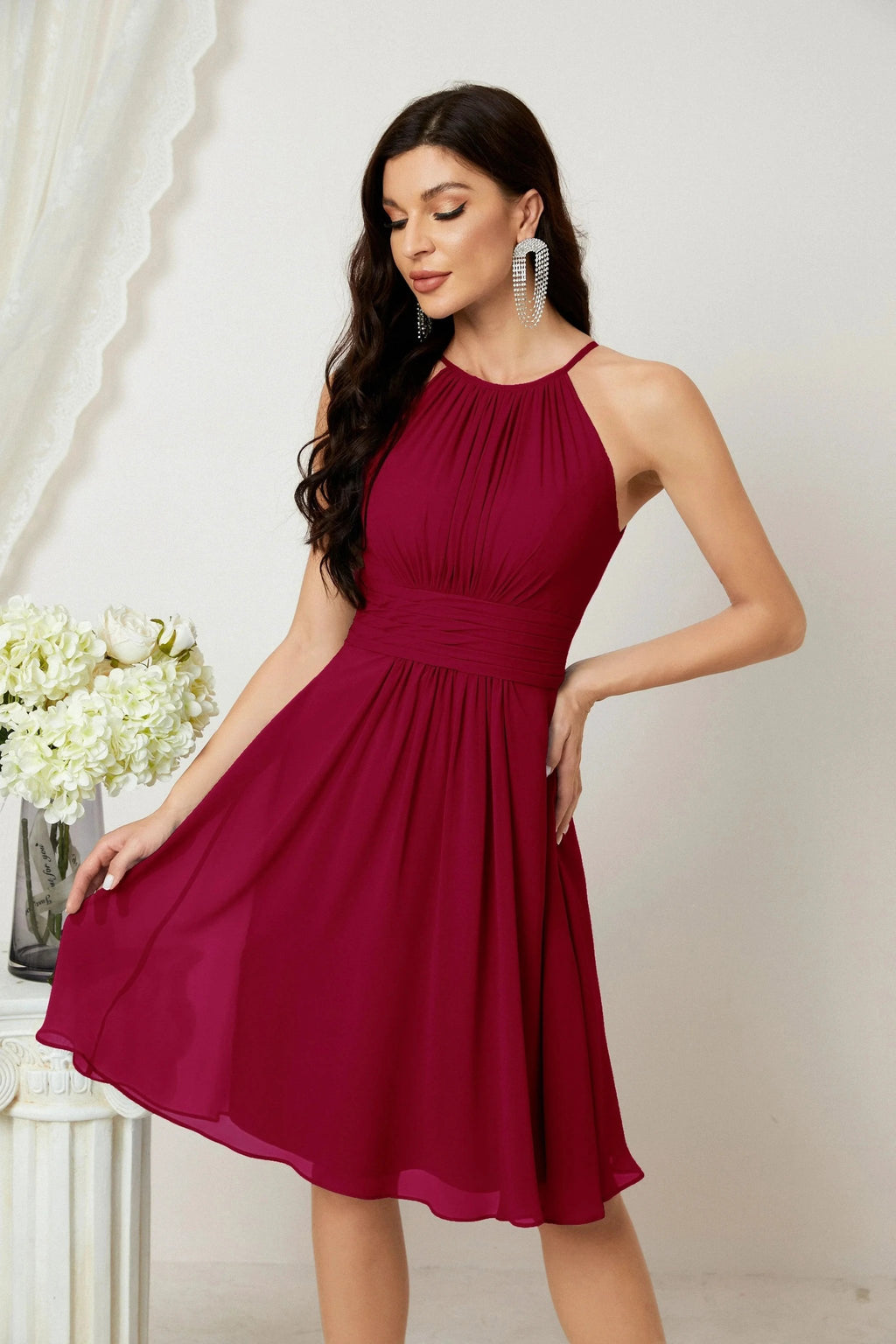 Halter Homecoming Dresses Formal Evening Party Cocktail Dress 28011 by numbersea