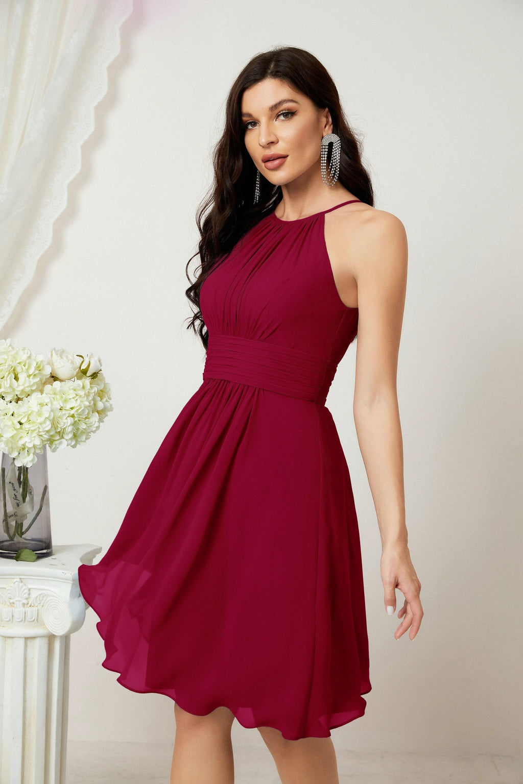 Halter Homecoming Dresses Formal Evening Party Cocktail Dress 28011 by numbersea