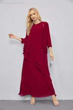 Mother of Bride Dresses with Open Front Lightweight Cardigan Formal Prom Gown 28081 by numbersea