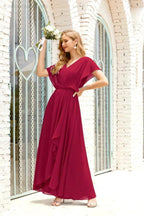 Numbersea Mother of The Bride Dresses Plus Size V-Neck Floor Length Formal Prom Dress for Wedding Guest 28020 by numbersea