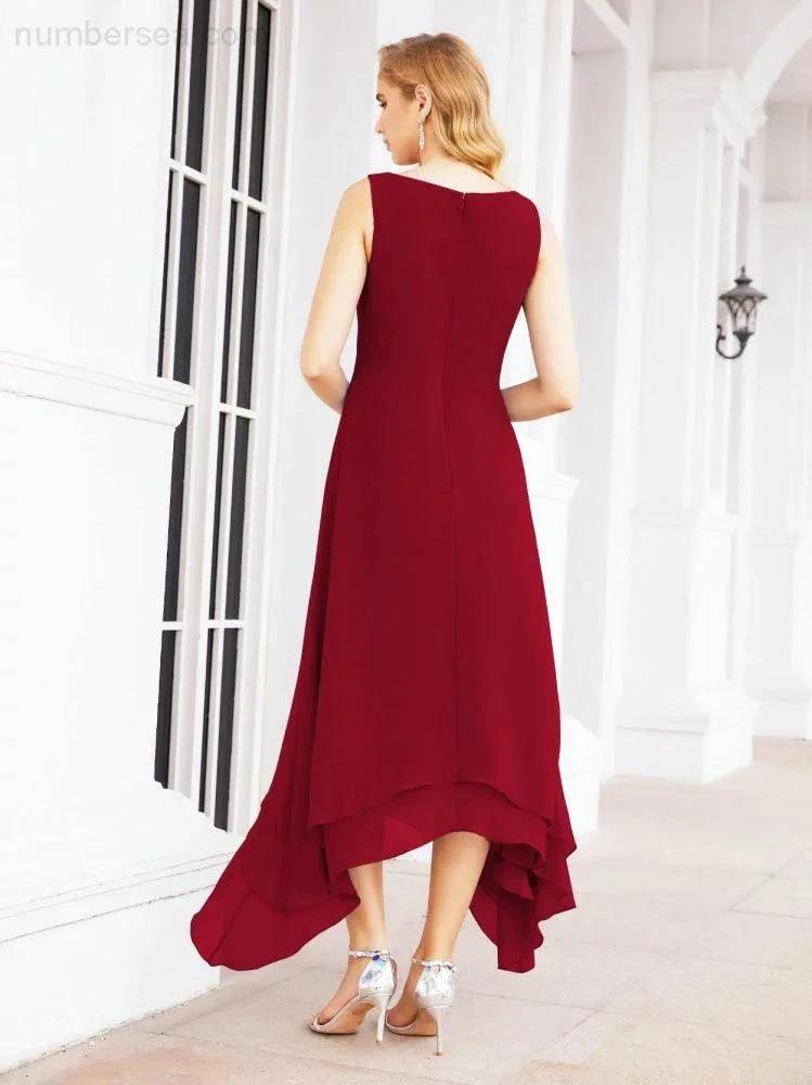 Sunnderly Two-Piece A-line Mother of The Bride Dress Formal Party Gown Dress SY28073 by numbersea