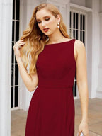 Numbersea Bridesmaid Dresses for Wedding Ruffles Long Formal Prom Gowns 28039 by numbersea