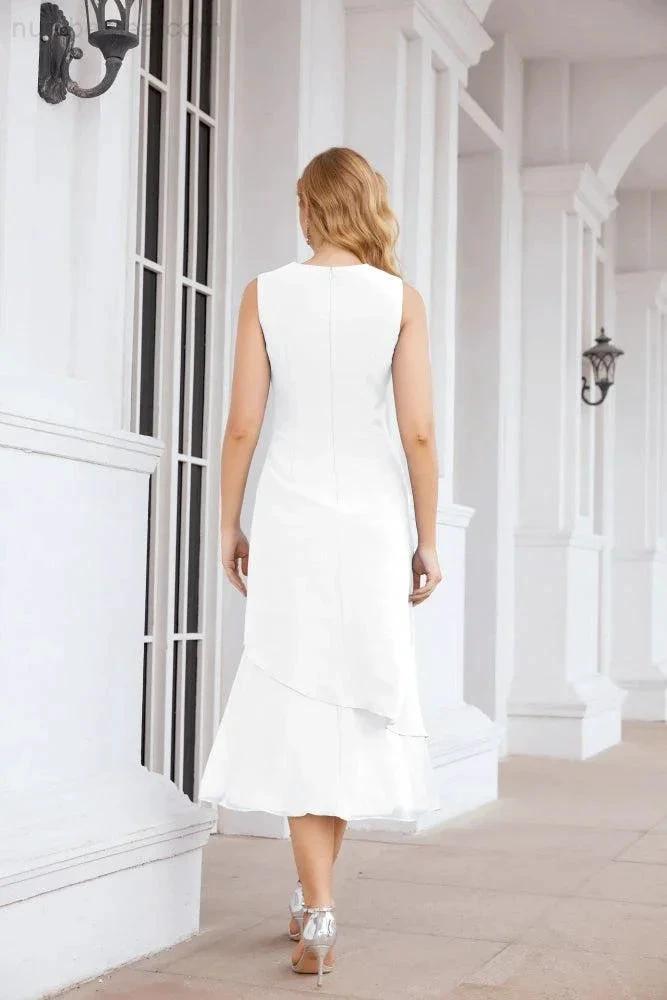 Sunnderly Two-Piece A-line Mother of The Bride Dress Formal Party Gown Dress SY28072 by numbersea
