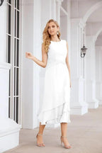 Sunnderly Two-Piece A-line Mother of The Bride Dress Formal Party Gown Dress SY28072 by numbersea