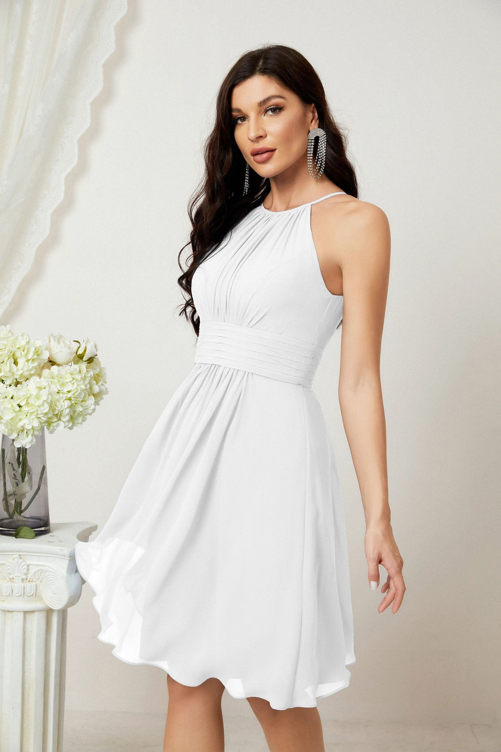Halter Homecoming Dresses Formal Evening Party Cocktail Dress 28011 by numbersea