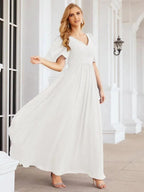 Numbersea Bridesmaid Dresses for Women Wedding Long Party Prom Dress 28068 by numbersea