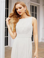 Numbersea Bridesmaid Dresses for Wedding Ruffles Long Formal Prom Gowns 28039 by numbersea