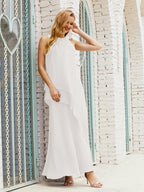 Chiffon Long Plus Size Mother of Bride Dresses Formal Bridesmaid Prom Gown SY28019