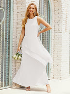 Chiffon Long Plus Size Mother of Bride Dresses Formal Bridesmaid Prom Gown SY28019