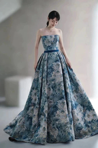 New Style Detachable Sleeve Long Prom Dress Unique Formal Evening Dress Y6081 by simplepromdress