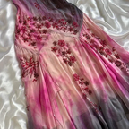 Gorgeous Spaghetti Straps Chiffon Beaded Evening Dress Mermaid Prom Dress Y8222 by simplepromdress