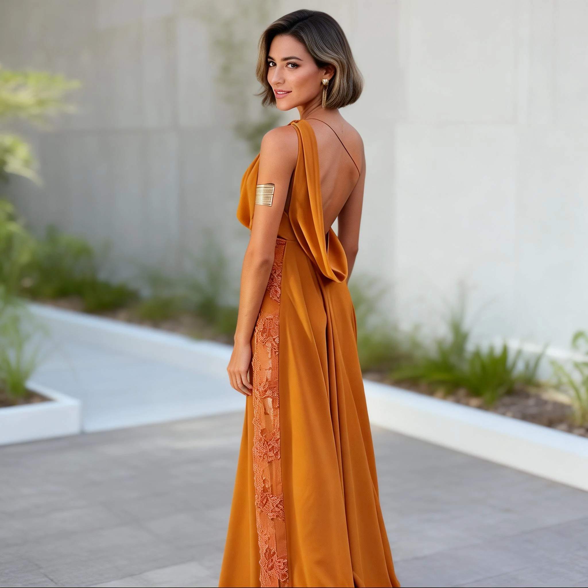 Chic One Shoulder Prom Dress With Split Trendy Evening Dress Y6248 by simplepromdress