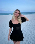 Fashion Black A-line Homecoming Dress Black Cocktail Dress Y6994 by simplepromdress