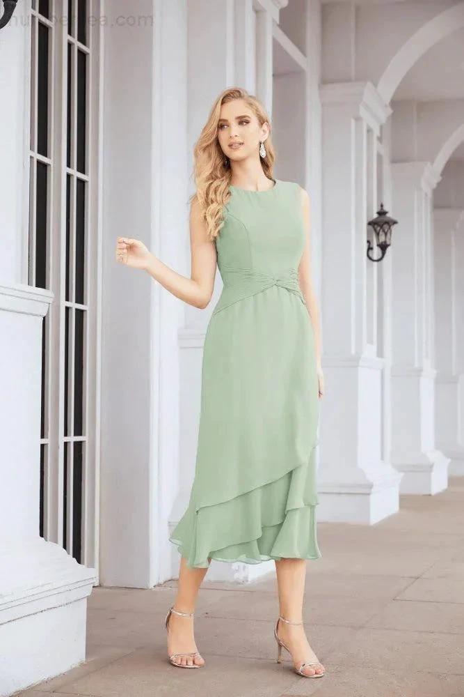 Sunnderly Two-Piece A-line Mother of The Bride Dress Formal Party Gown Dress SY28072 by numbersea