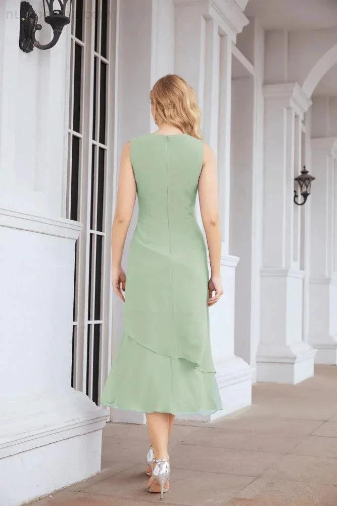 Sunnderly Two-Piece A-line Mother of The Bride Dress Formal Party Gown Dress SY28072 by numbersea