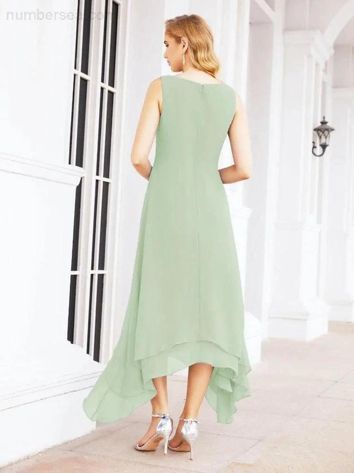 Sunnderly Two-Piece A-line Mother of The Bride Dress Formal Party Gown Dress SY28073 by numbersea