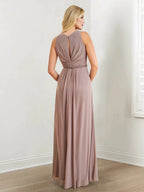 A-Line/Princess Sleeveless Mother of the Bride Dresses with Beading & Wraps by Dreamylily