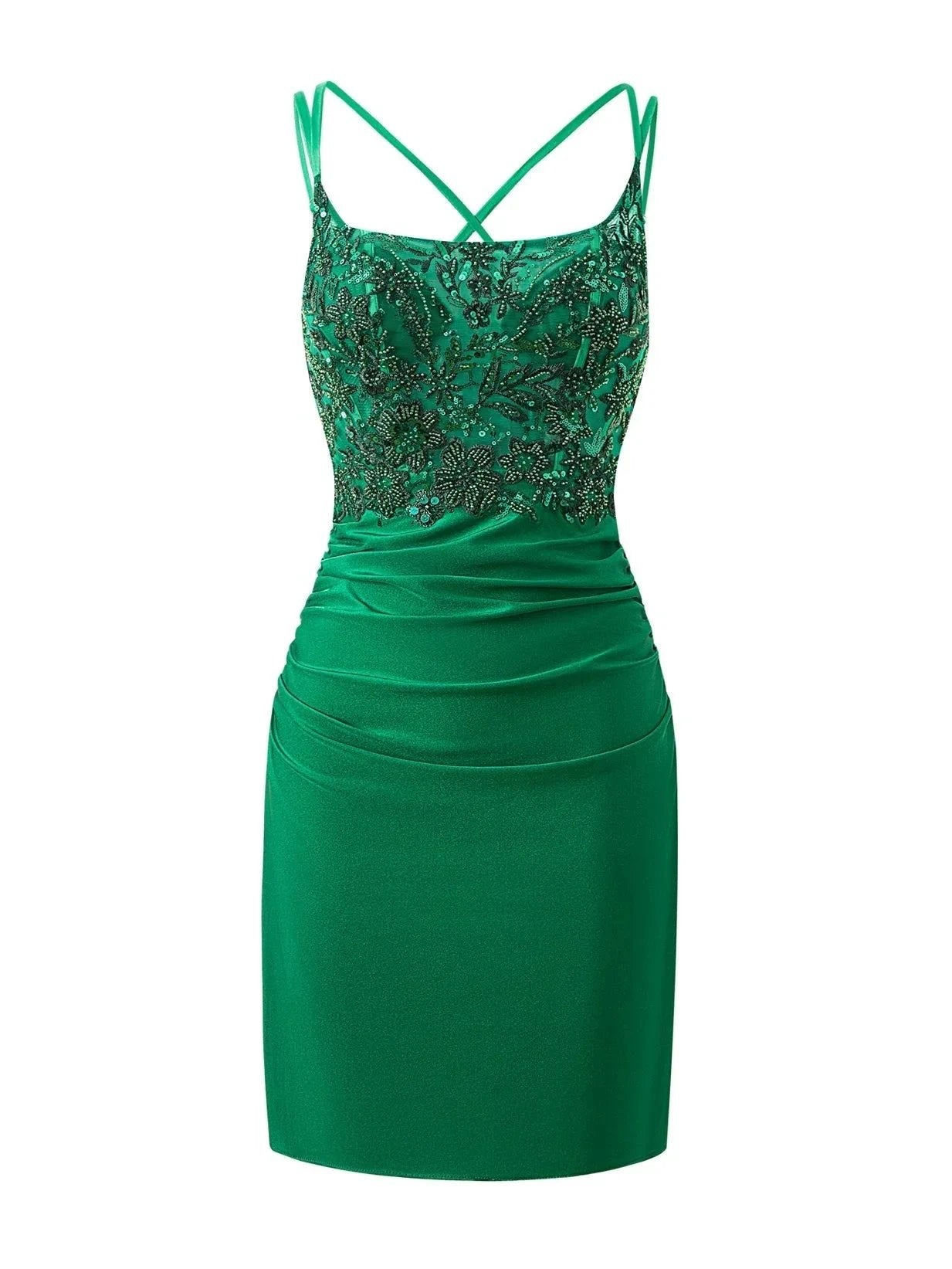 Royal Blue Sheath Short Spaghetti Strap Jersey Homecoming Dress by KissProm