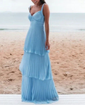 Charming Blue Prom Dress Long Evening Dress Y6363 by simplepromdress
