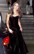 Classic Black Velvet Mermaid Evening Dress Strapless Party Gown Y8165 by simplepromdress