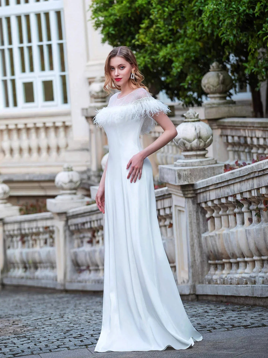 Sheath / Column Fashion Formal Evening Dresses Sleeveless Floor Length Prom Dresses Party Dresses by dressblee