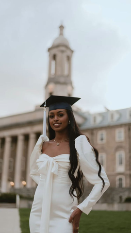 Sexy White Graduation Dress with Long Sleeves White Short Homecoming Dress Y1901