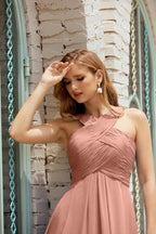 Halter Bridesmaid Dresses Formal Cocktail Prom Gown 28015 by numbersea