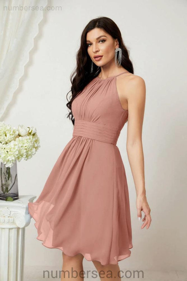 Halter Homecoming Dresses Formal Evening Party Cocktail Dress 28011 by numbersea
