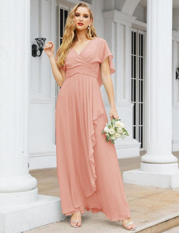 Numbersea Bridesmaid Dresses Backless Formal Prom Gowns for Evening Party Mother of The Bride Dress 28040