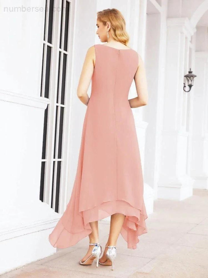 Sunnderly Two-Piece A-line Mother of The Bride Dress Formal Party Gown Dress SY28073 by numbersea