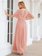 Numbersea Bridesmaid Dresses for Women Wedding Long Party Prom Dress 28068 by numbersea
