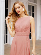 Numbersea Bridesmaid Dresses for Wedding Ruffles Long Formal Prom Gowns 28039 by numbersea