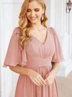Numbersea Bridesmaid Dresses for Women Wedding Long Party Prom Dress 28068 by numbersea