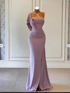 Mermaid Prom Dresses One Shoulder Prom Dresses Arabic Evening Dresses Y5622 by simplepromdress