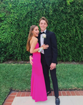Elegant Strapless Mermaid Prom Dress Pure Color Evening Gown Y5709 by simplepromdress