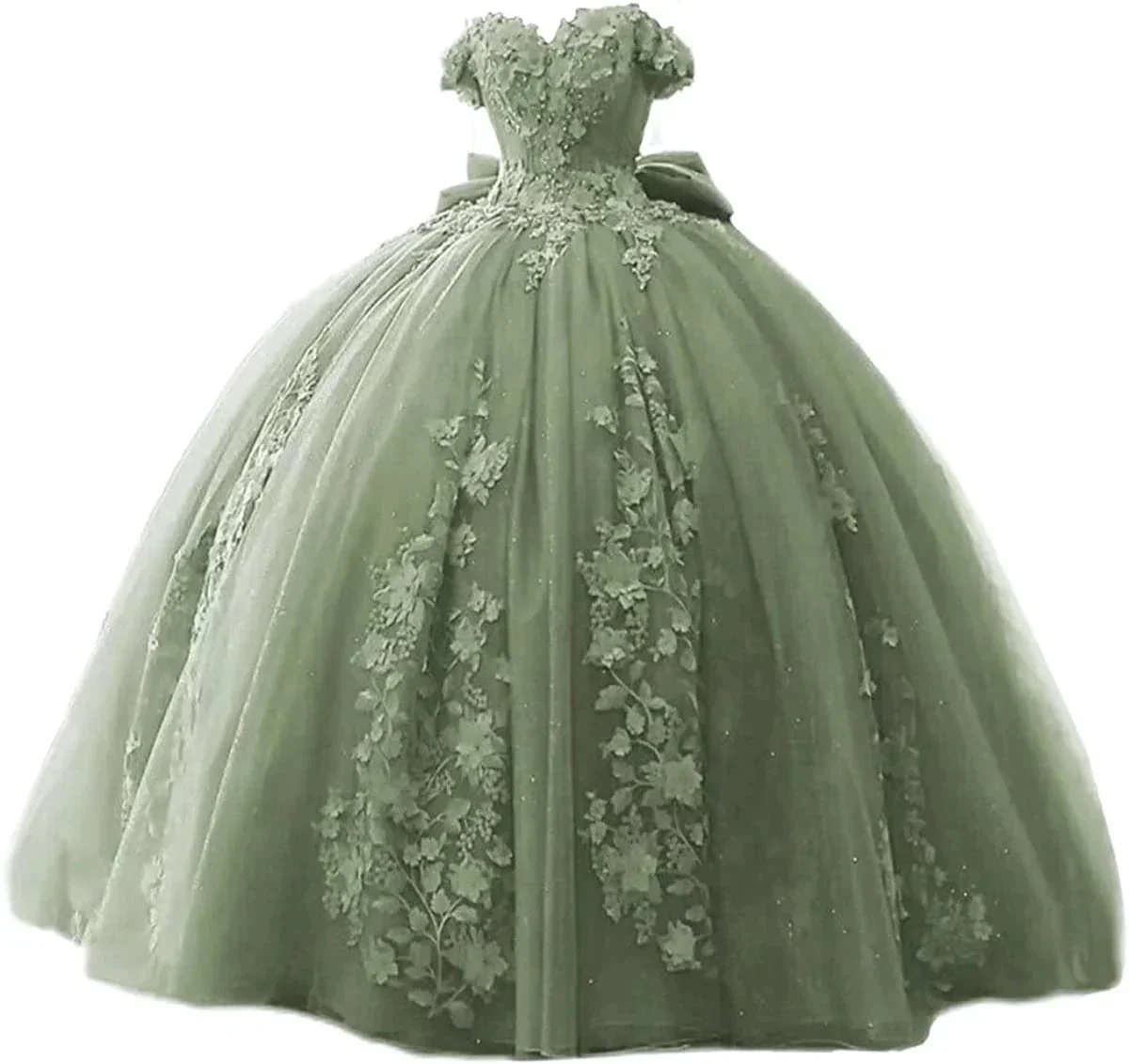 New Lace Quinceanera Dresses Applique Off Shoulder Sweet 16 Dress Ball Gown Y4340 by simplepromdress