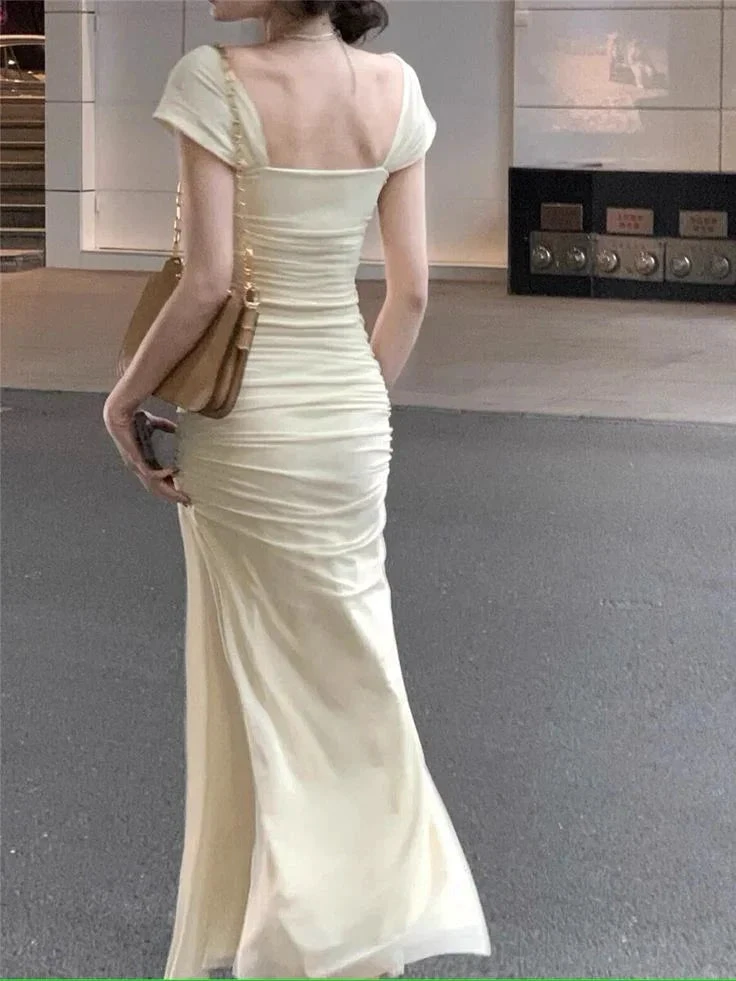 Women Elegant Summer New Fashion Evening Dress Vestidos Vintage Bodycon Y6901 by simplepromdress