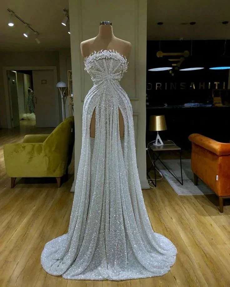 Mermaid Evening Dress Long Prom Gown Y7683 by simplepromdress