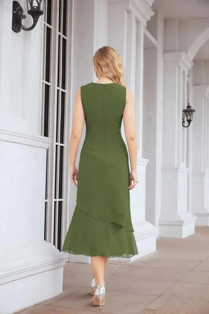 Sunnderly Two-Piece A-line Mother of The Bride Dress Formal Party Gown Dress SY28072 by numbersea