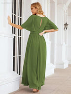 Numbersea Bridesmaid Dresses for Women Wedding Long Party Prom Dress 28068 by numbersea