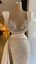 Champagne Fashion Evening Dresses Sexy Prom Dresses Pageant Dress Y1741 by simplepromdress