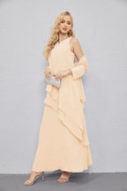 Mother of Bride Dresses with Open Front Lightweight Cardigan Formal Prom Gown 28081 by numbersea