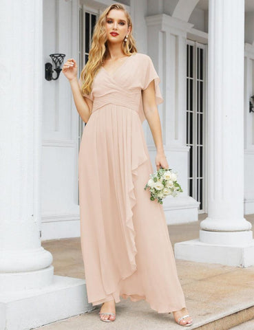 Numbersea Bridesmaid Dresses Backless Formal Prom Gowns for Evening Party Mother of The Bride Dress 28040