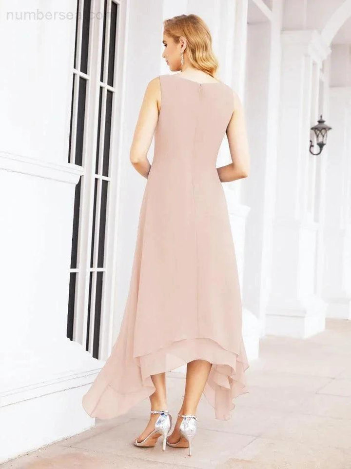 Sunnderly Two-Piece A-line Mother of The Bride Dress Formal Party Gown Dress SY28073 by numbersea
