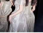 Shiny Off The Shoulder Mermaid Prom Dress Long Evening Dress Y8185 by simplepromdress