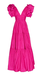 A Line Prom Dresses for Women V Neck Long Formal Evening Gowns Y3044 by simplepromdress