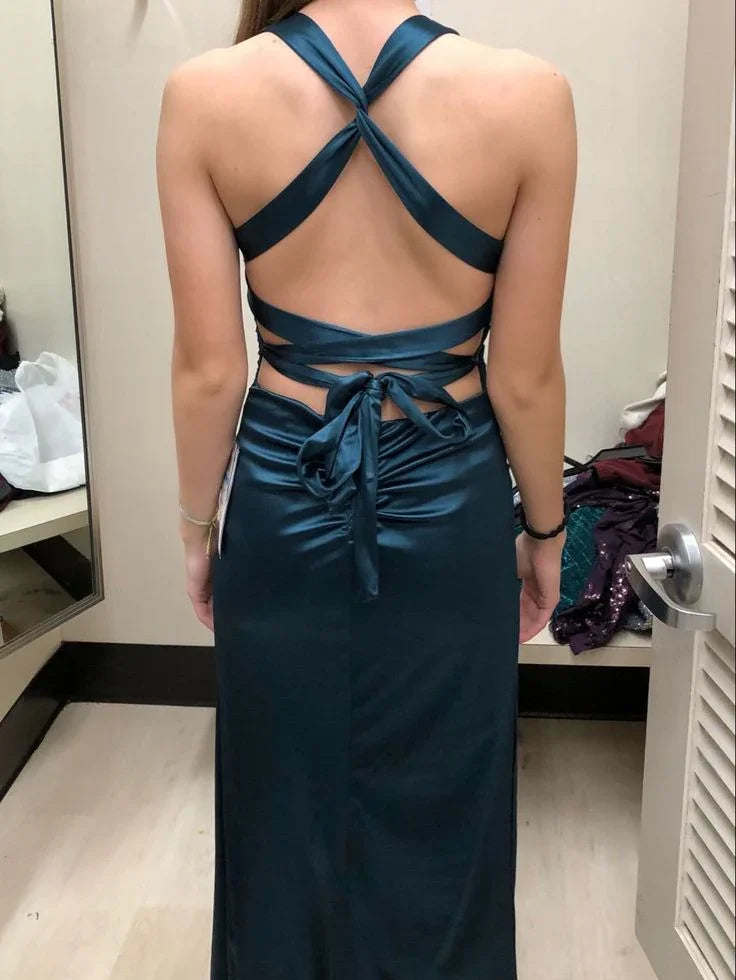 Elegant Mermaid Long Prom Dress Sexy Evening Dress Y1931 by simplepromdress