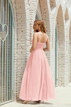 Halter Bridesmaid Dresses Formal Cocktail Prom Gown 28015 by numbersea