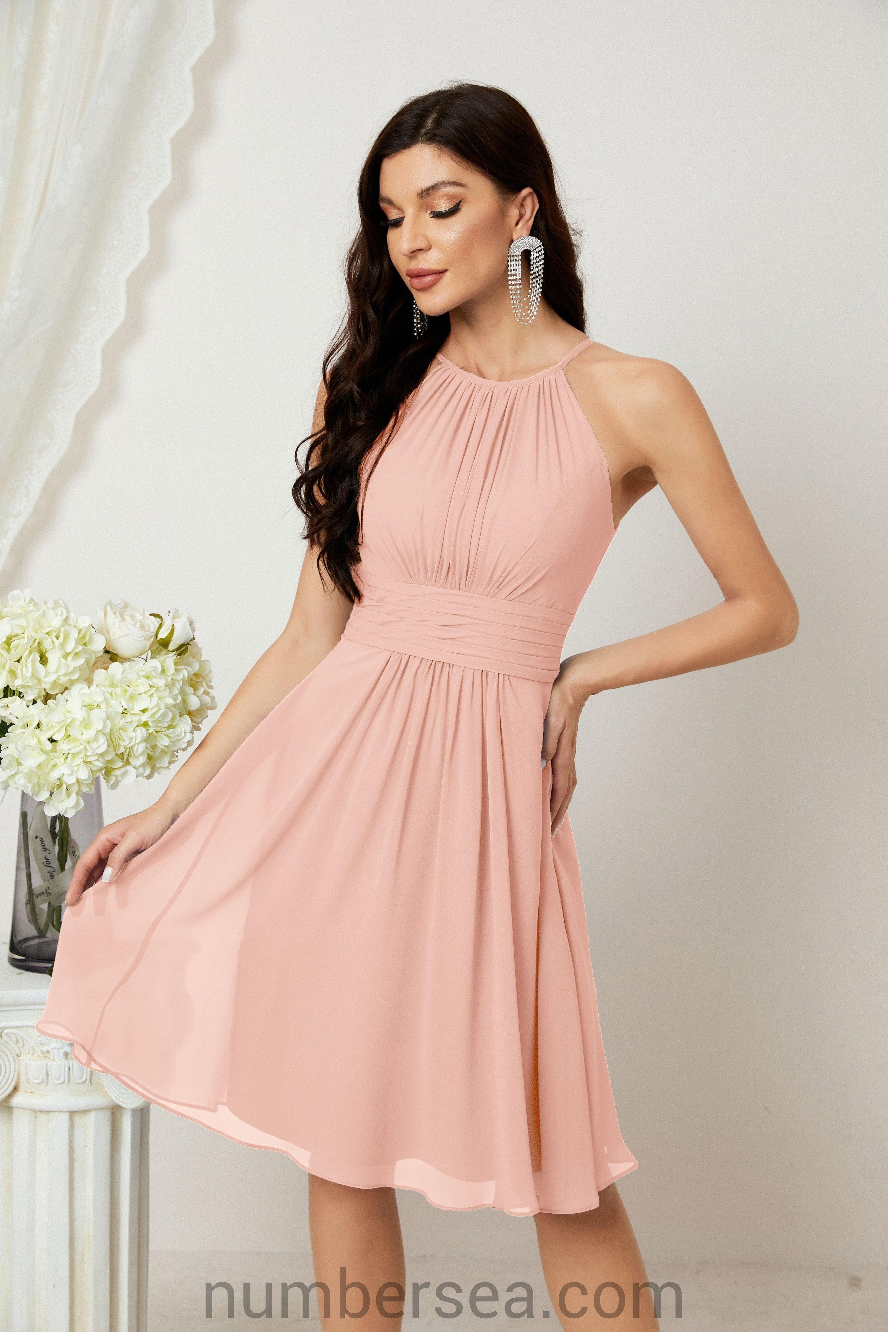 Halter Homecoming Dresses Formal Evening Party Cocktail Dress 28011 by numbersea